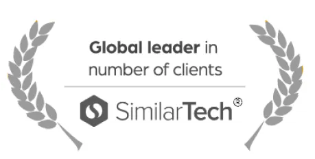 Global leader in numbers of clients