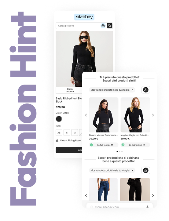 Raccomandazioni intelligenti e personalizzate - Fashion Hint