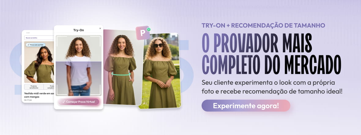 Conheça o provador virtual com Try-On da Sizebay