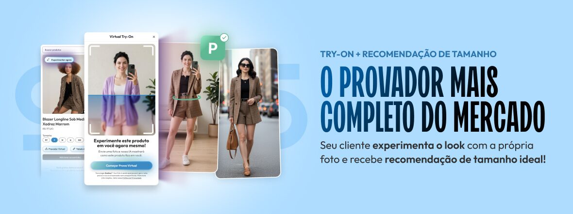Tenha o Try-On no seu ecommerce agora mesmo!