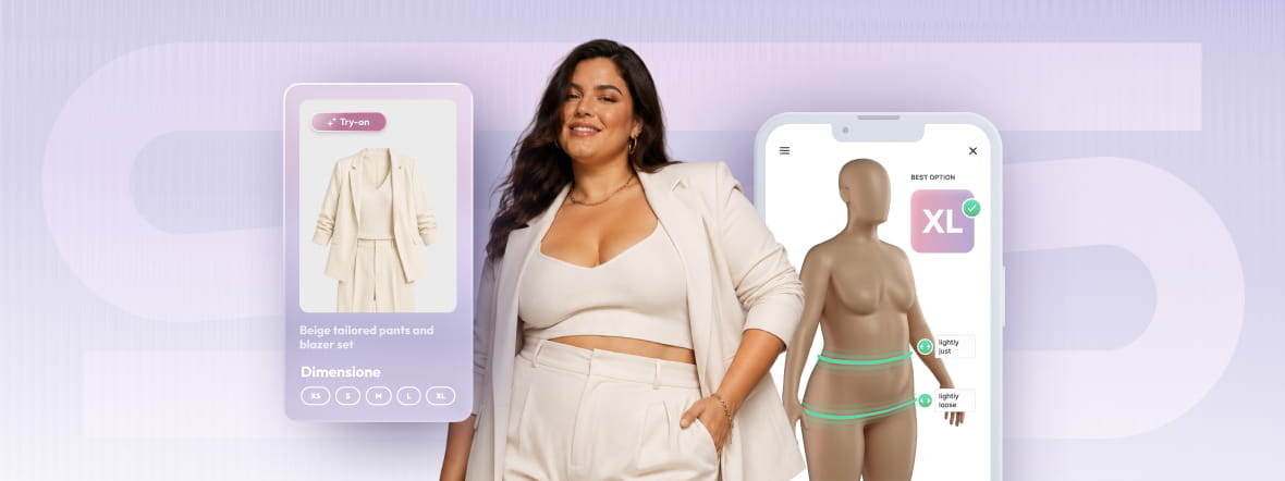 Virtual fitting rooms with size charts, height, and weight are accurate — but it is already possible to go further